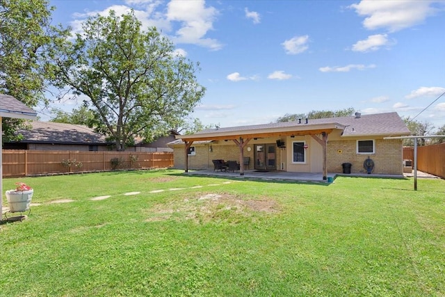 109 S Patricia St, Waco, TX 76705 - back of house with brick siding and a patio area