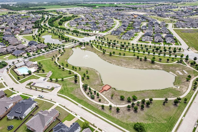2800 Carrington Dr, Mansfield, TX 76063 - aerial view of property's location with a large body of water and nearby suburban area