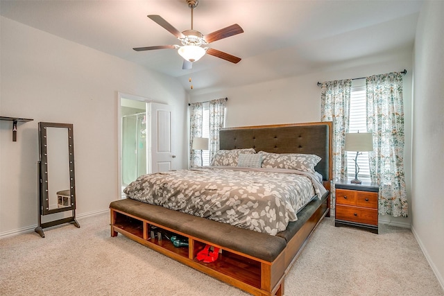 6100 True Vine Rd, Fort Worth, TX 76123 - bedroom with carpet flooring, baseboards, and a ceiling fan