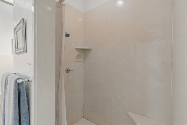 421 Olive Branch Rd, Brock, TX 76087 - full bathroom featuring a shower