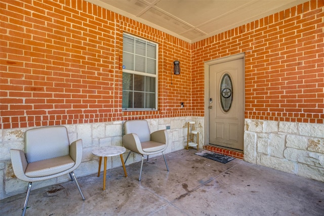 2446 Catherine St, Dallas, TX 75211 - entrance to property featuring brick siding