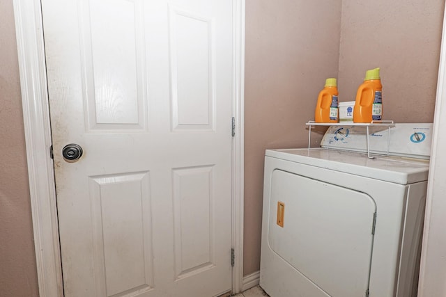 4109 Seminole Trl, Granbury, TX 76048 - laundry area with washer / clothes dryer