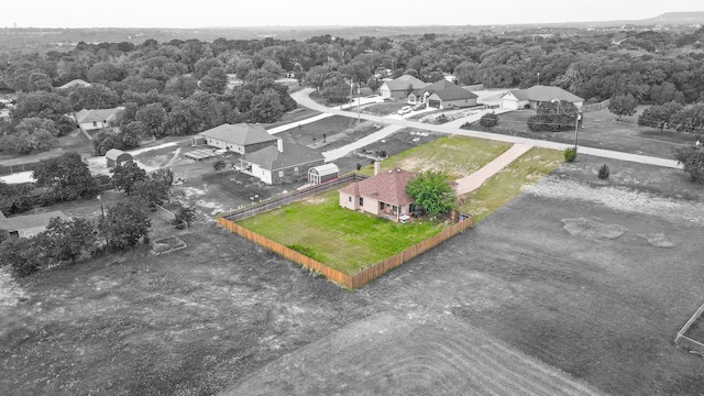 4109 Seminole Trl, Granbury, TX 76048 - bird's eye view of a forest