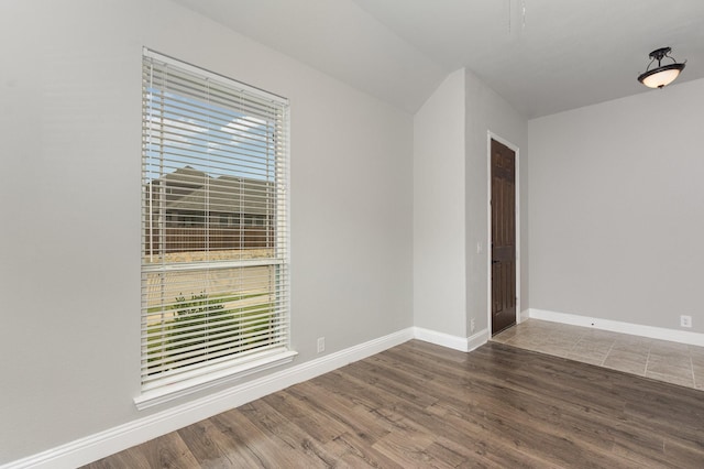 628 Cottage Pl, Lavon, TX 75166 - empty room with wood finished floors and baseboards