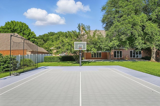 5020 Still Meadow Dr, Fort Worth, TX 76132 - view of sport court featuring basketball court