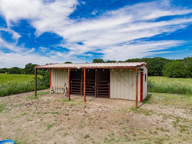 3547 County Road 1092, Celeste, TX 75423 - view of outbuilding with an exterior structure