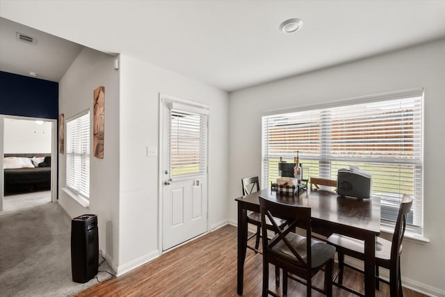 113 Hamilton Way, Venus, TX 76084 - dining area with wood finished floors and baseboards