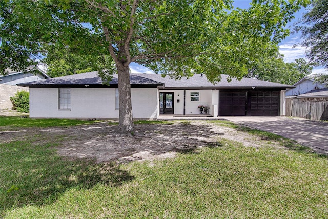 3408 Walton Ave, Fort Worth, TX 76133 - mid-century inspired home with an attached garage and driveway