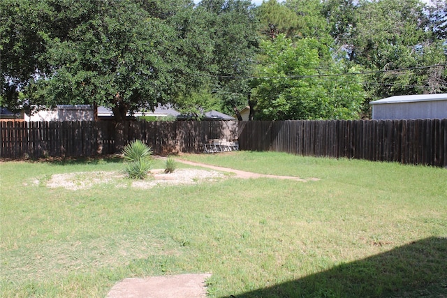 3026 San Miguel Dr, Abilene, TX 79605 - view of yard