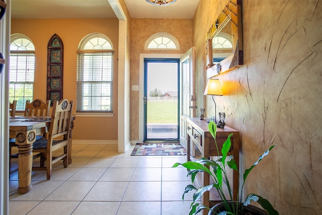 279 County Road 3470, Paradise, TX 76073 - entryway with light tile patterned flooring and baseboards