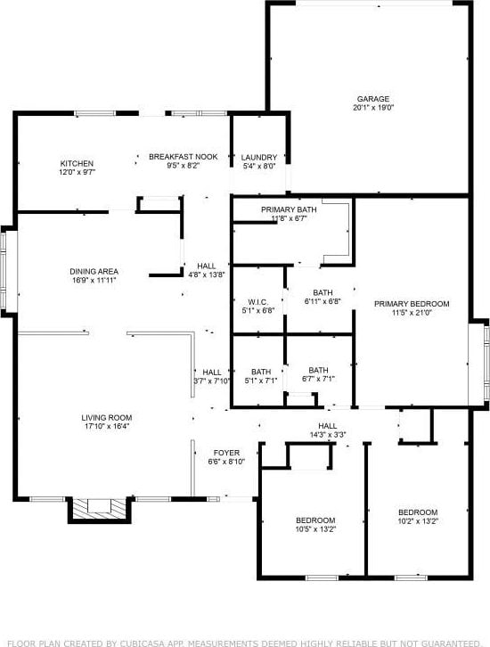 4552 Fremont Ln, Plano, TX 75093 - floor plan / room layout