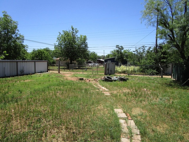 5265 S 7th St, Abilene, TX 79605 - view of yard
