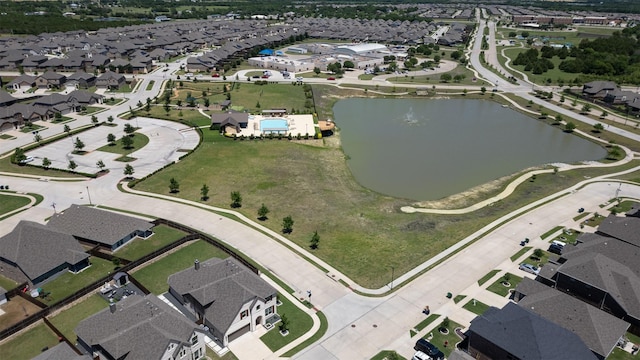 664 Fletcher Dr, Fate, TX 75087 - aerial view of property's location with nearby suburban area and a nearby body of water