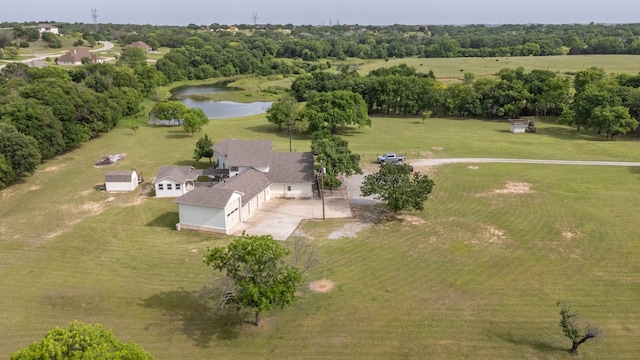 344 Clear Lake Ln, Weatherford, TX 76087 - aerial view of a nearby body of water and a tree filled landscape