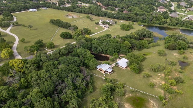344 Clear Lake Ln, Weatherford, TX 76087 - drone / aerial view of a large body of water