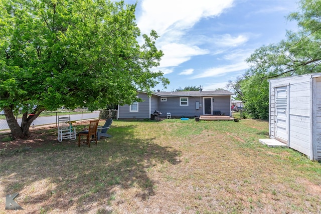 601 Westmoreland St, Abilene, TX 79603 - back of house featuring a wooden deck