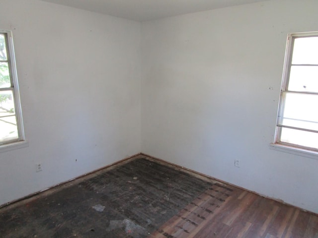 5349 Lamesa Ave, Abilene, TX 79605 - spare room with healthy amount of natural light and wood finished floors