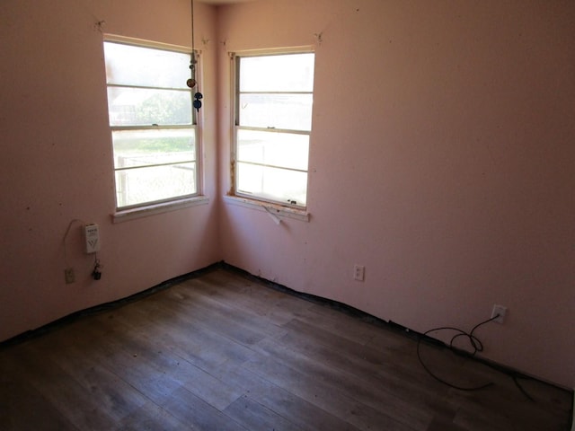 5349 Lamesa Ave, Abilene, TX 79605 - spare room featuring wood finished floors