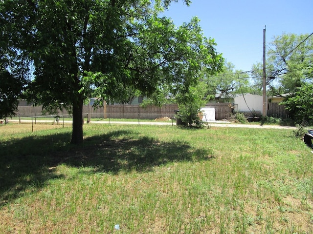 5349 Lamesa Ave, Abilene, TX 79605 - view of yard