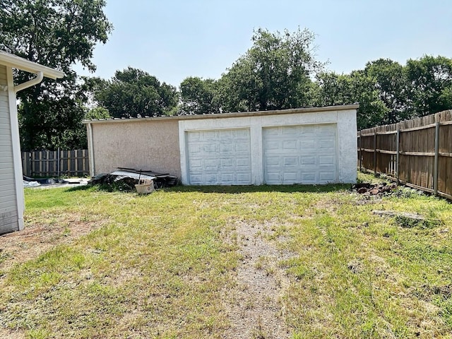 421 Jackson St, Krum, TX 76249 - view of detached garage