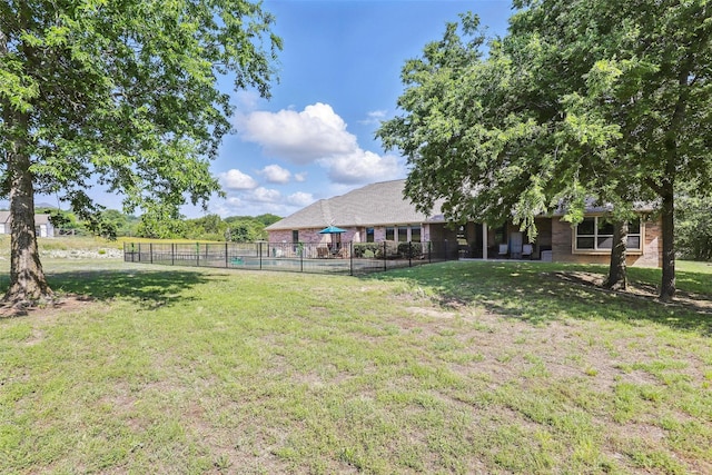 104 E Hidden Meadow Ct, Cresson, TX 76035 - view of yard