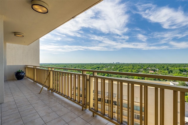 6211 W NW Hwy Unit 1504, Dallas, TX 75225 - view of balcony