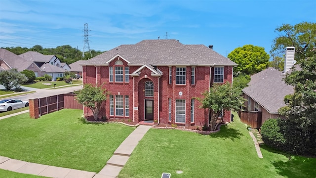 9320 Vista Cir, Irving, TX 75063 - view of front of home with brick siding