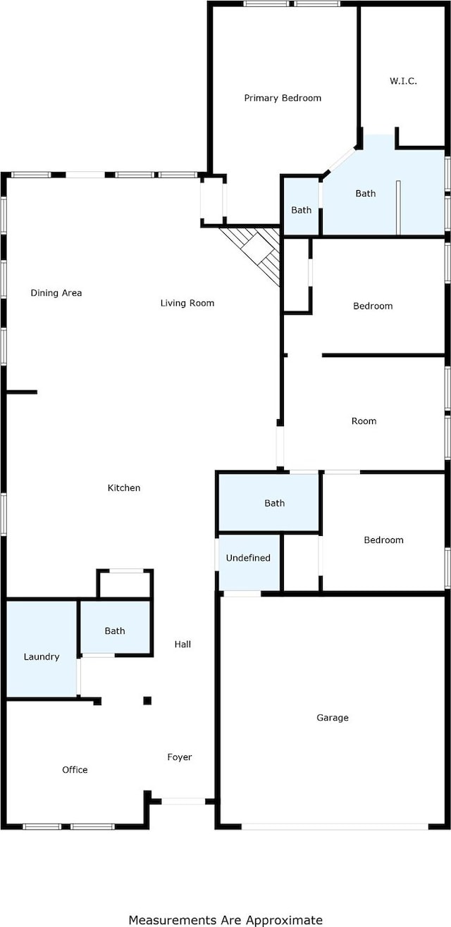 3817 Stonewood Dr, Little Elm, TX 75068 - floor plan / room layout