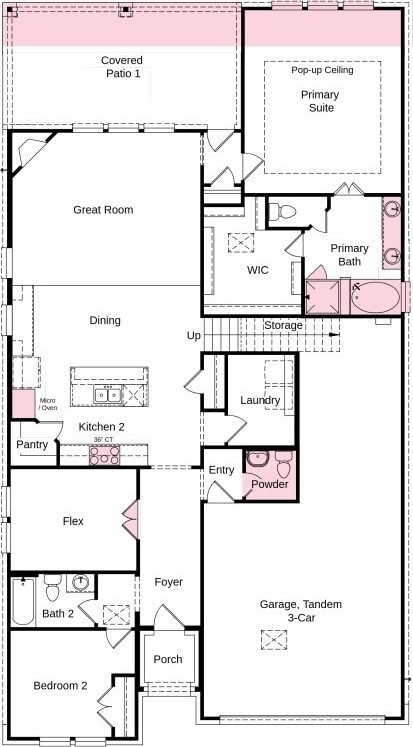 4251 Arlington Ave, Mckinney, TX 75071 - home floor plan