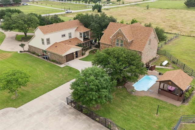 222 Bayne Rd, Haslet, TX 76052 - view of rural area featuring a pool area