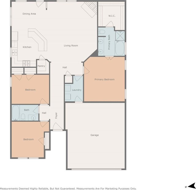 205 Mount Olive Ave, Mckinney, TX 75072 - property floor plan