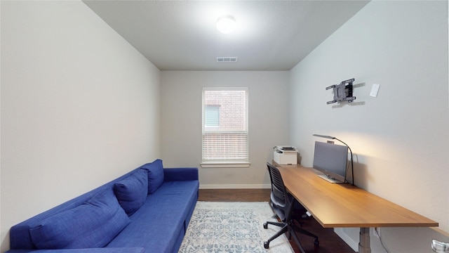 1916 Prestige Cove Ct, Wylie, TX 75098 - office with wood finished floors and baseboards