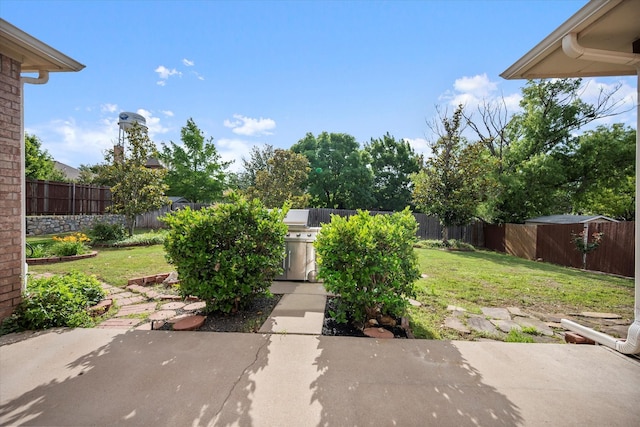 700 Sage Brush Dr, Weatherford, TX 76087 - view of yard featuring a patio area