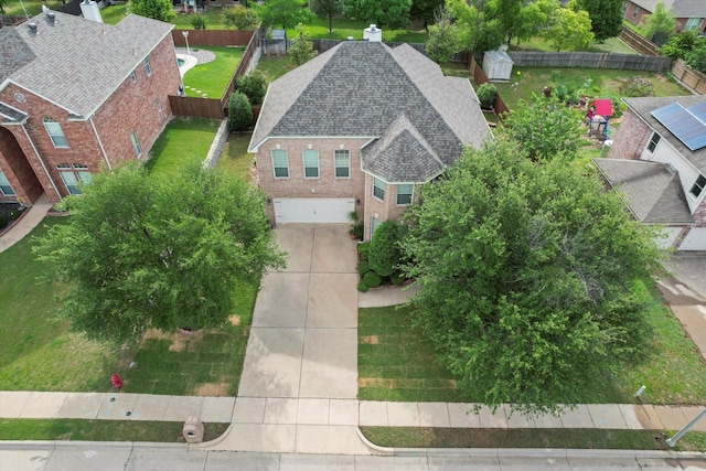 700 Sage Brush Dr, Weatherford, TX 76087 - view from above of property