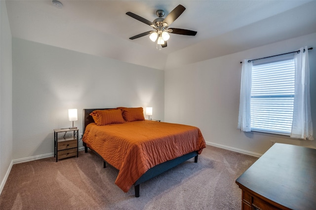 11812 Patton Dr, Frisco, TX 75036 - bedroom featuring carpet floors, baseboards, and a ceiling fan
