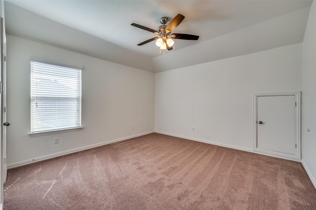 11812 Patton Dr, Frisco, TX 75036 - empty room with carpet flooring, a ceiling fan, and baseboards