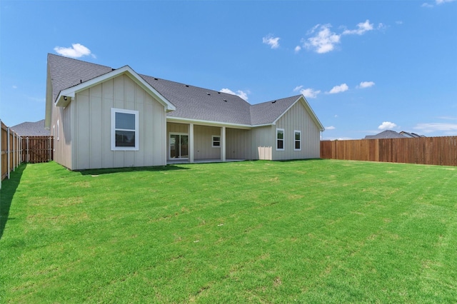 548 Highview Ct, Godley, TX 76044 - back of house featuring roof with shingles and board and batten siding