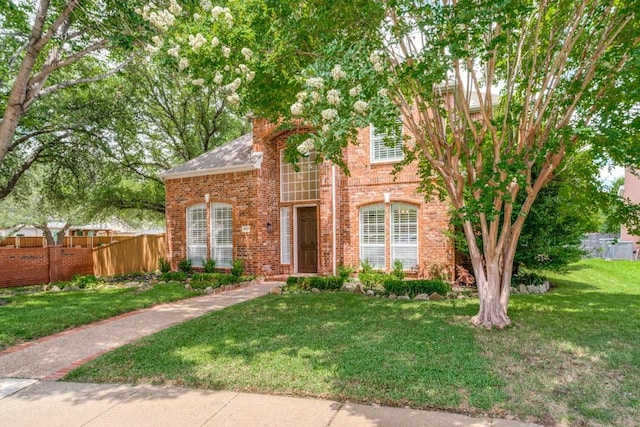 6637 Oakmont Ct, Plano, TX 75093 - view of front of home featuring brick siding