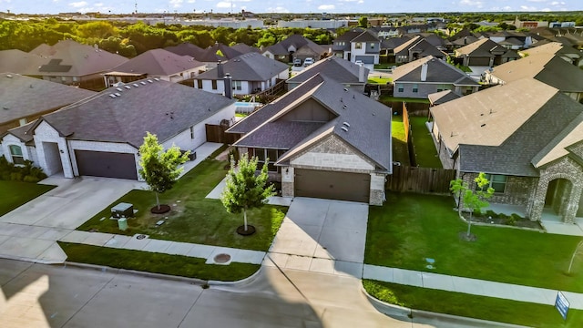 353 Paloma St, Weatherford, TX 76087 - aerial perspective of suburban area