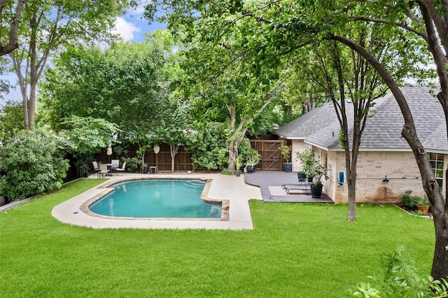 110 San Mateo Ct, Allen, TX 75013 - view of swimming pool with a patio