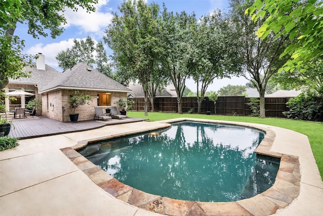 110 San Mateo Ct, Allen, TX 75013 - view of pool featuring a deck and a patio area