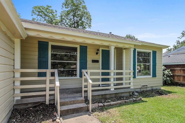11022 Desdemona Dr, Dallas, TX 75228 - doorway to property with covered porch and crawl space