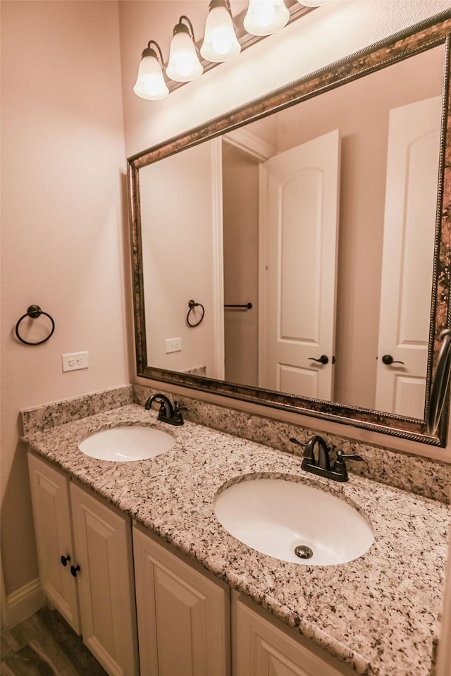 2230 Lewis Canyon Dr, Prosper, TX 75078 - full bathroom with double vanity