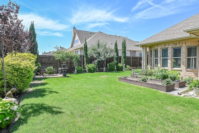 2230 Lewis Canyon Dr, Prosper, TX 75078 - view of yard featuring a garden