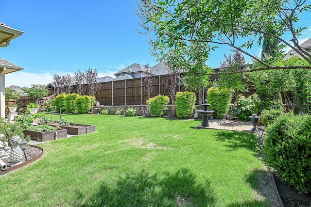 2230 Lewis Canyon Dr, Prosper, TX 75078 - view of yard with a garden