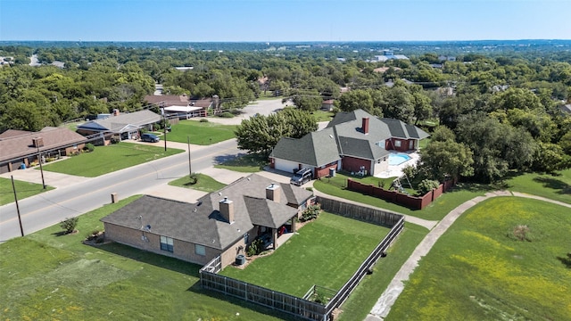 407 W Park Ave, Weatherford, TX 76086 - bird's eye view