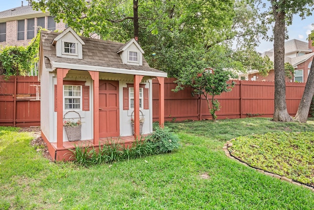 6808 N Oaks Dr, North Richland Hills, TX 76182 - view of outbuilding