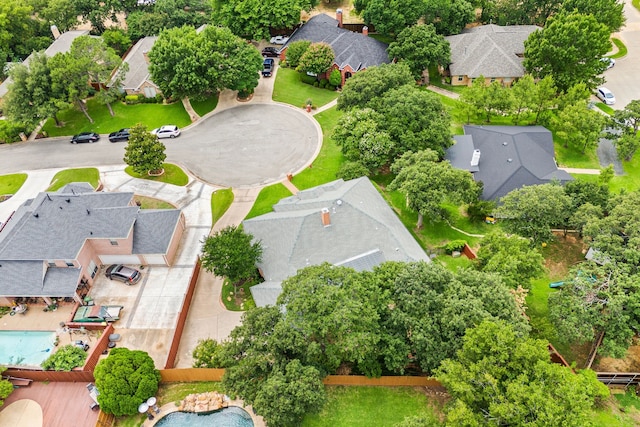6808 N Oaks Dr, North Richland Hills, TX 76182 - aerial perspective of suburban area
