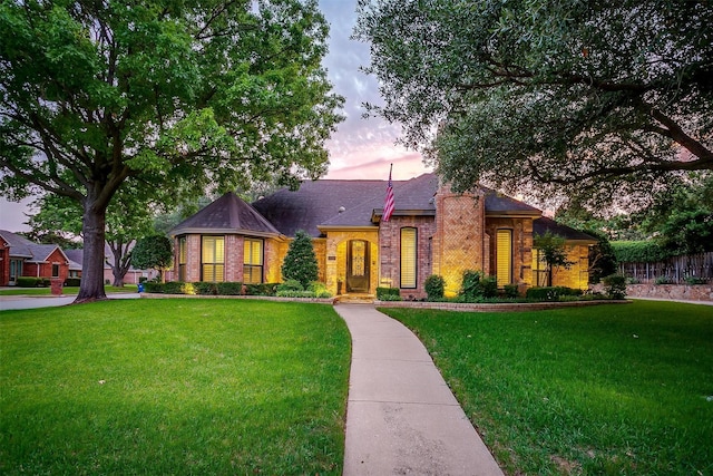 5800 Montford Dr, Colleyville, TX 76034 - view of front facade with brick siding