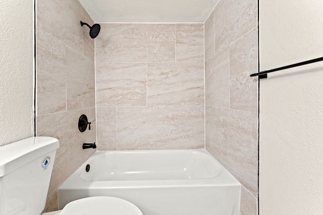 8810 Sugarberry Rd, Dallas, TX 75249 - full bathroom featuring toilet and bathtub / shower combination